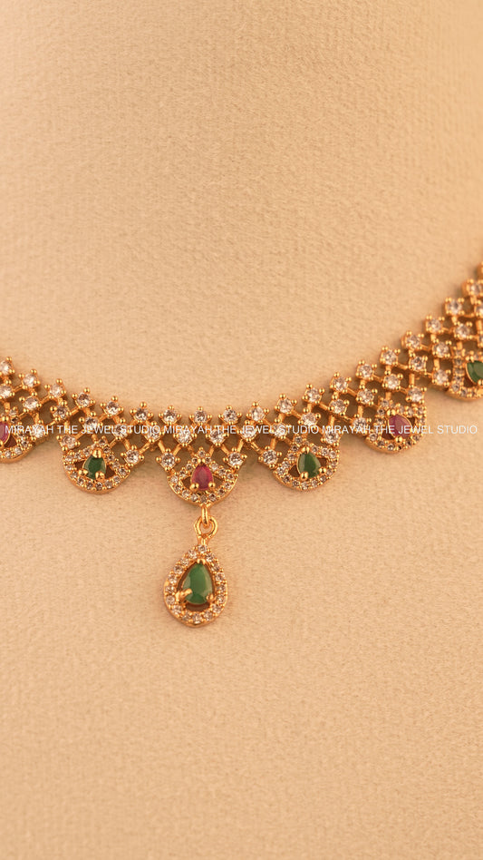 SAANVI PREMIUM AD NECKLACE