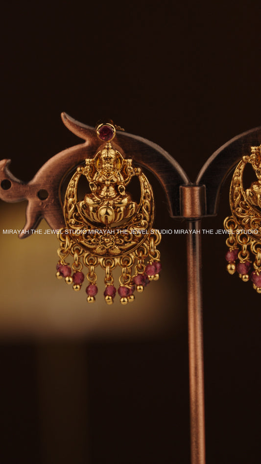 SRI VARNAM JHUMKA - RUBY
