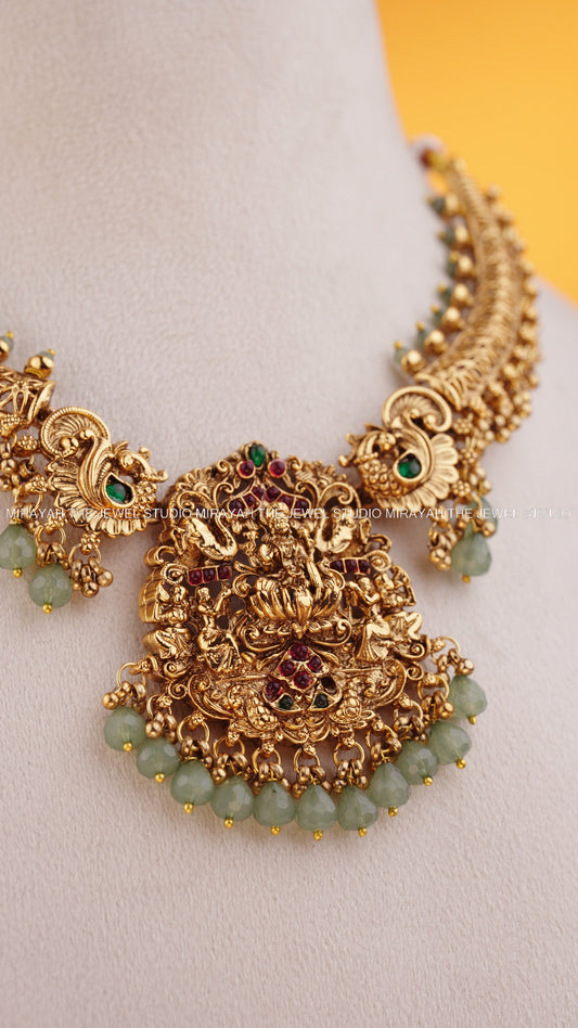 MINT GREEN KANTI NECKLACE