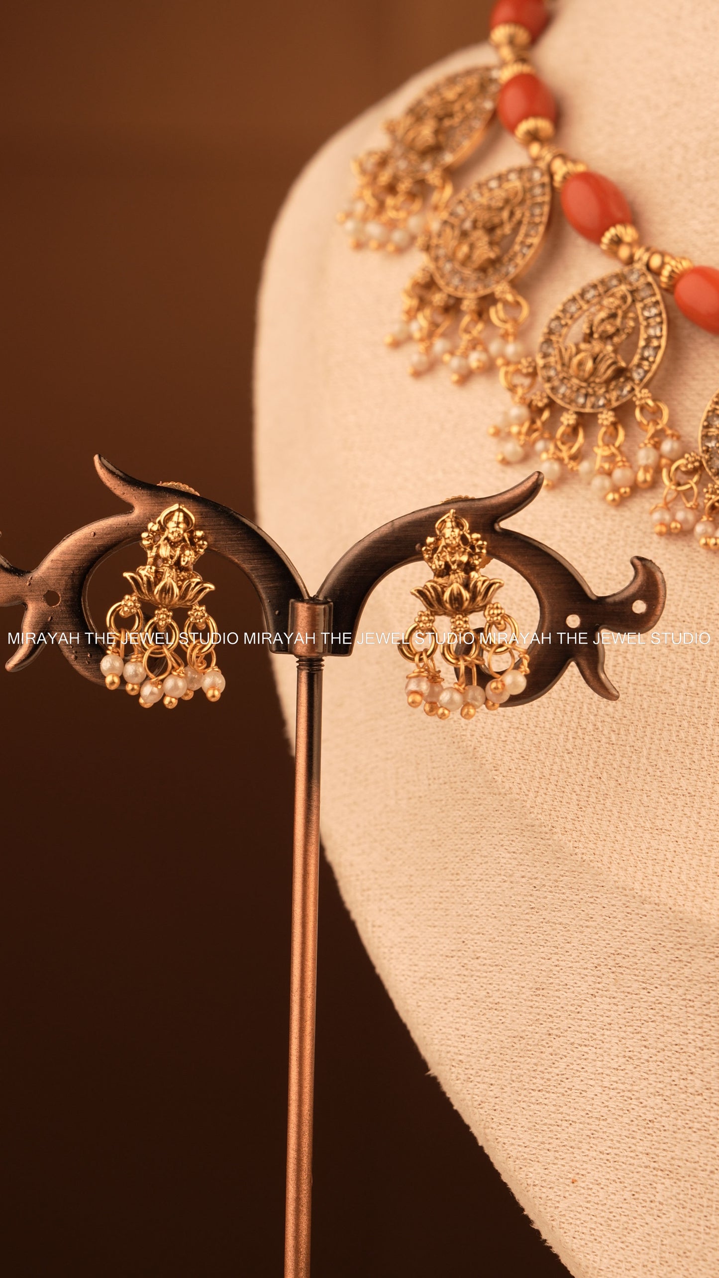 CORAL DEVI NECKLACE
