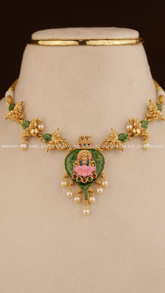 VANAMAYI MEENAKARI CHOKER/NECKLACE
