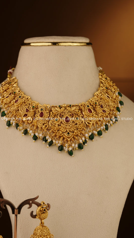 RANJINI PEACOCK NECKLACE