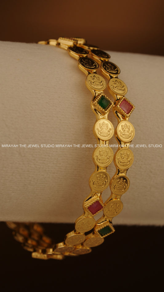 SHRIVALLI KAASU BANGLE (2PC)