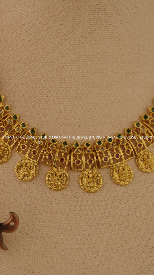 RATNA KAASU ROYALE NECKLACE