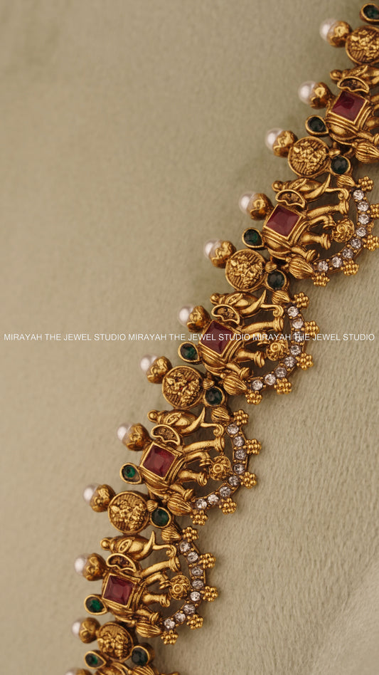 RUBIKA ELEPHANT HARAM - RED AND GREEN