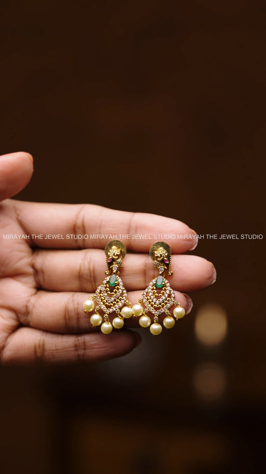 PREMIUM RUBY ELEPHANT NECKLACE