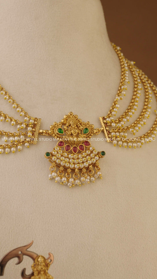 THAARIKA PEARL LAYERED NECKLACE