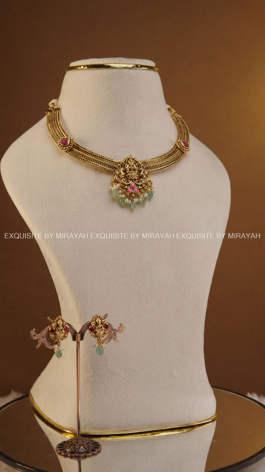 RAJ AMRUTHAM GOLD NECKLACE