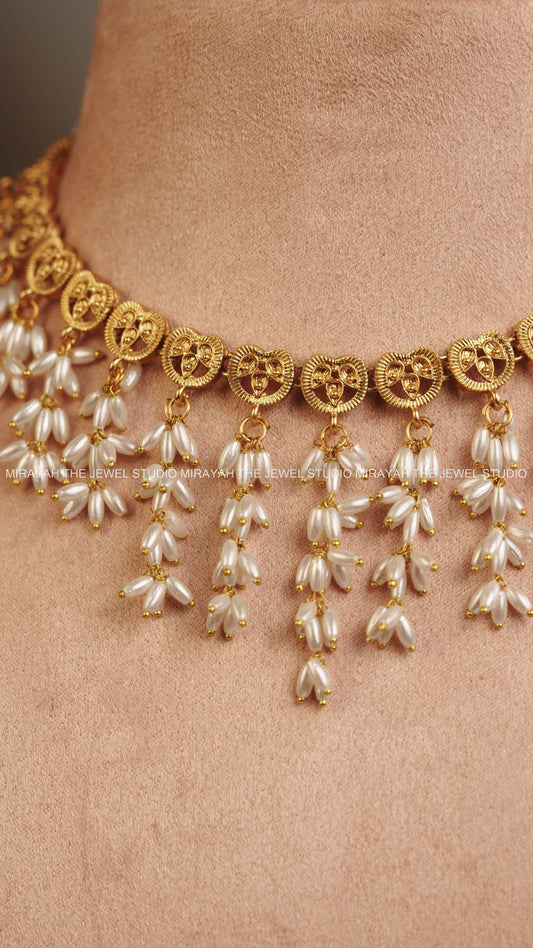 HANGING GUTTAPUSALU NECKLACE