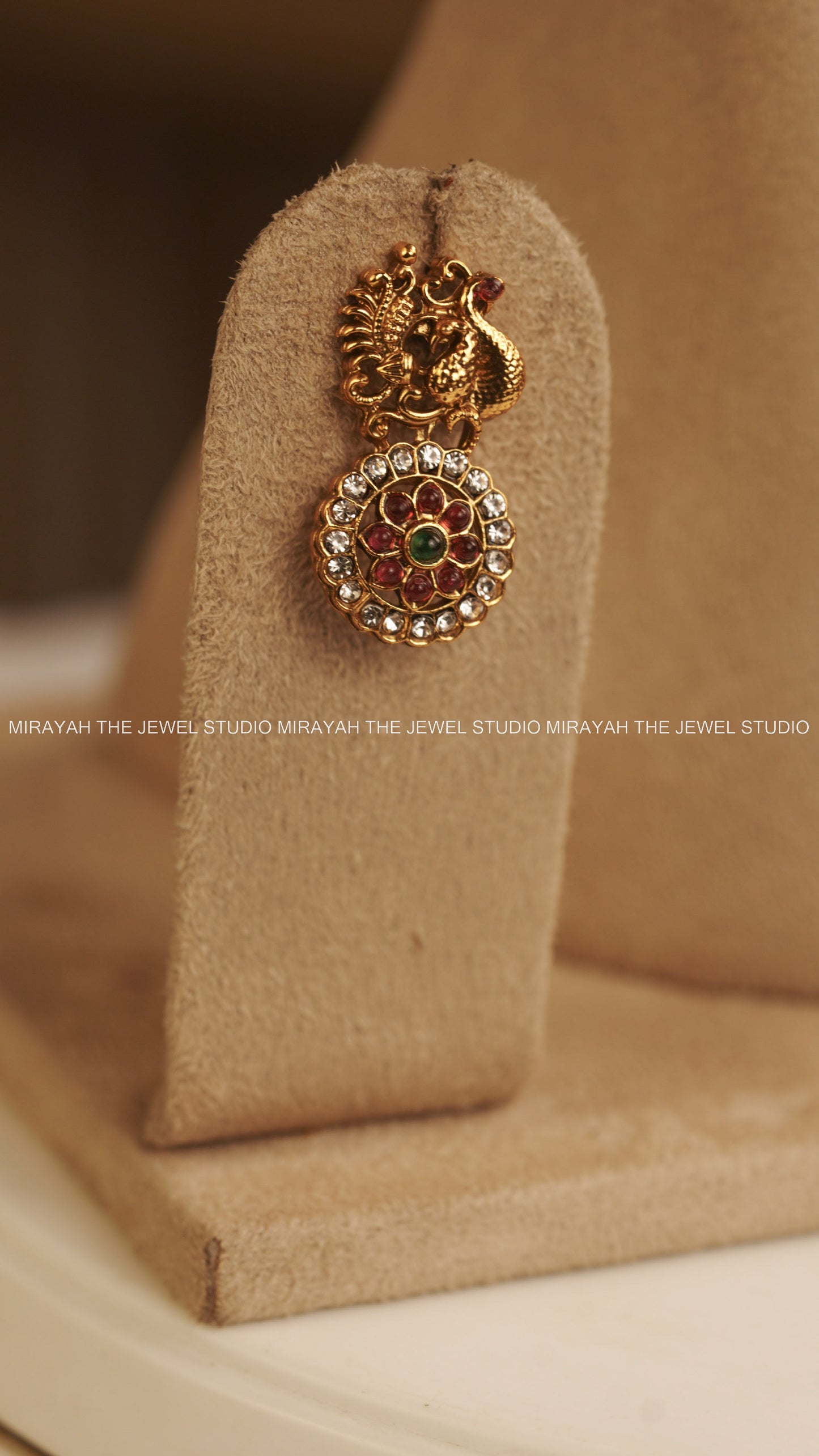 ROUND RUBY BRIDAL COMBO