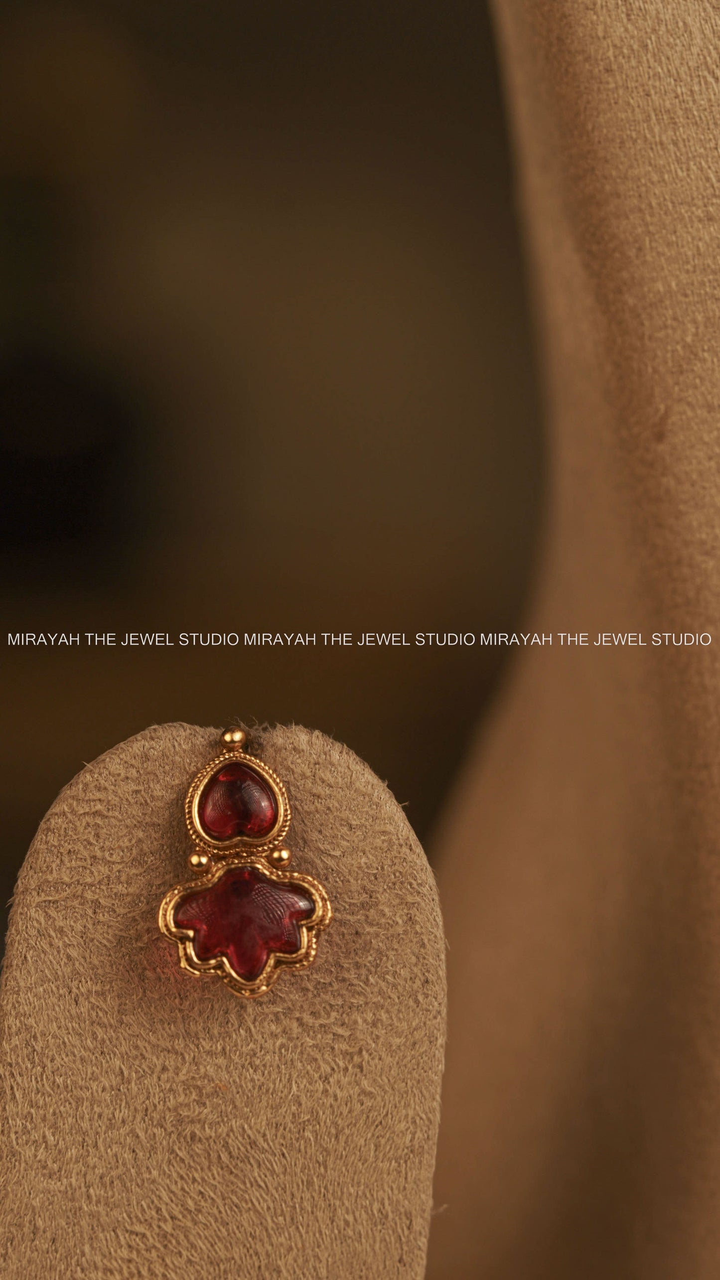 BUDGETED PALAKKA CHOKER - RED