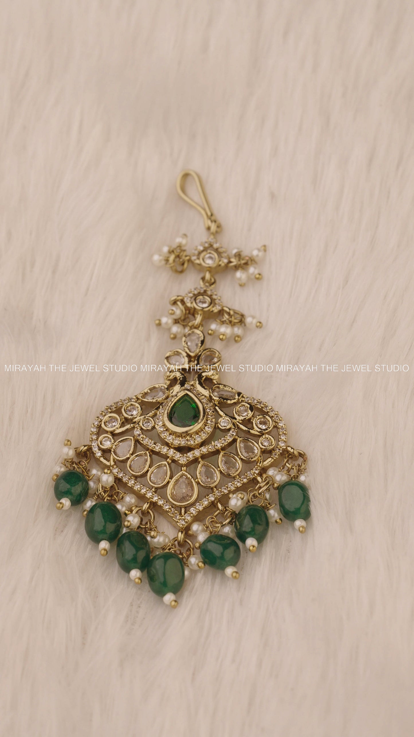 MAYURINI VICTORIAN TIKKA - GREEN