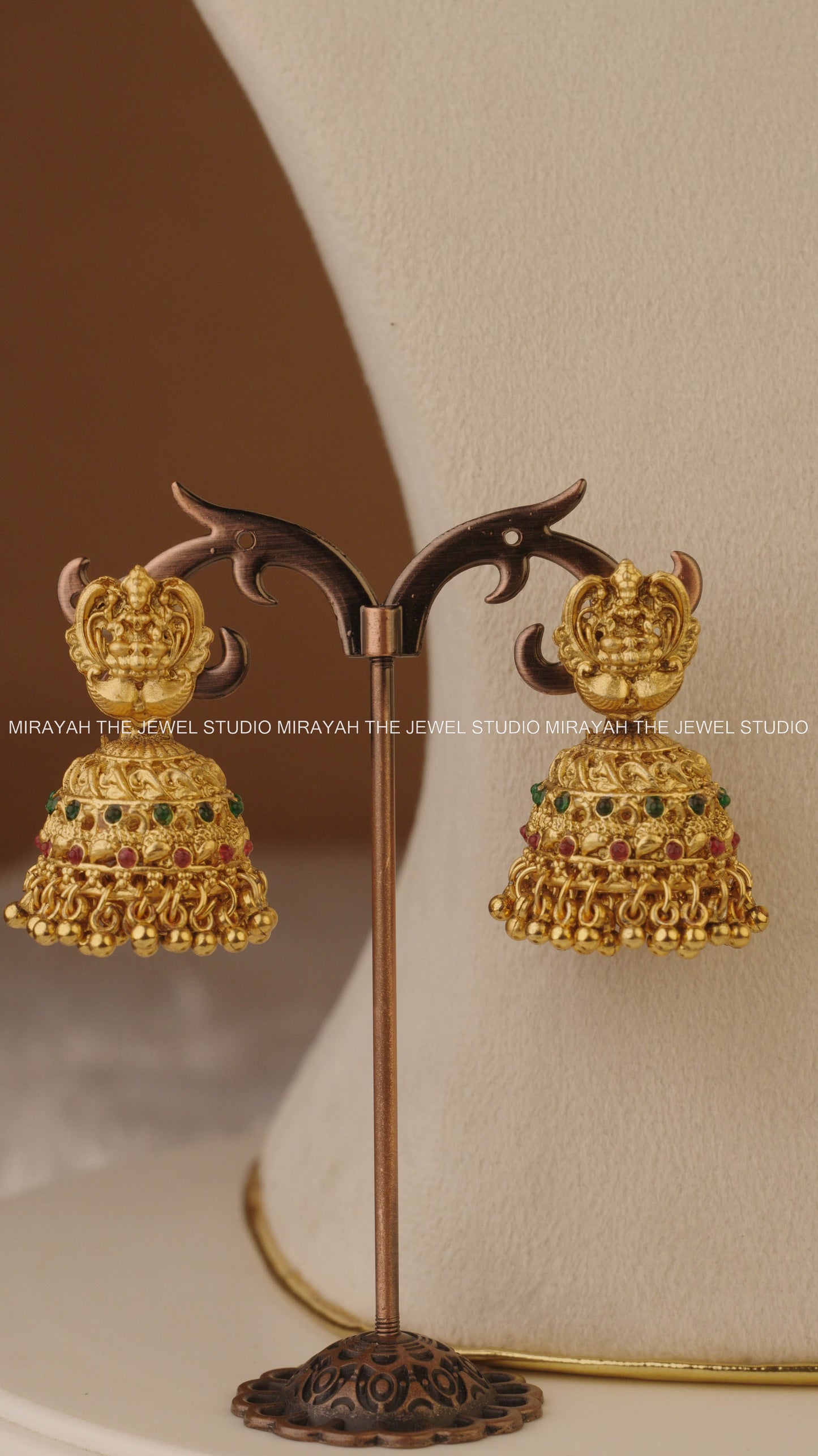 GAJALAKSHMI PEACOCK NECKLACE