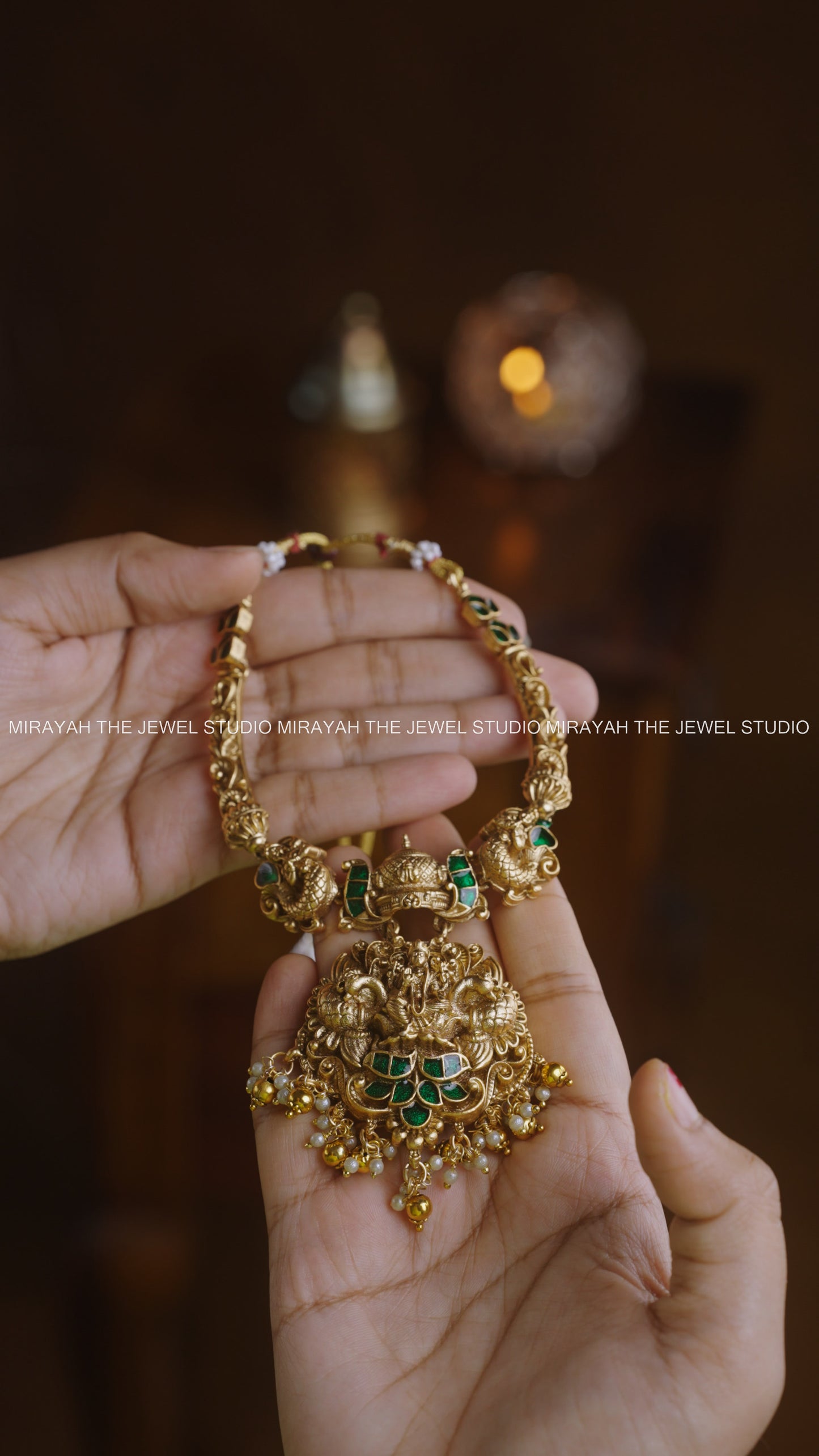 LAKSHMI NAGAS NECKLACE (Without Jhumka)