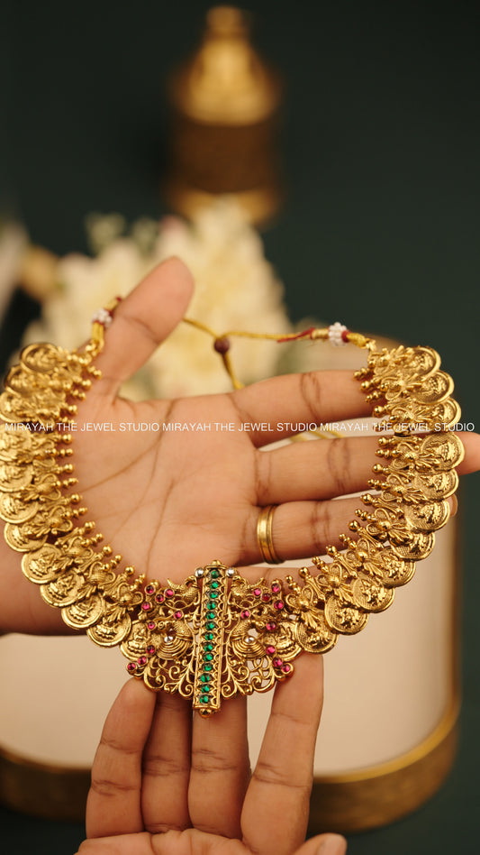 KAIRALI KAASU NECKLACE