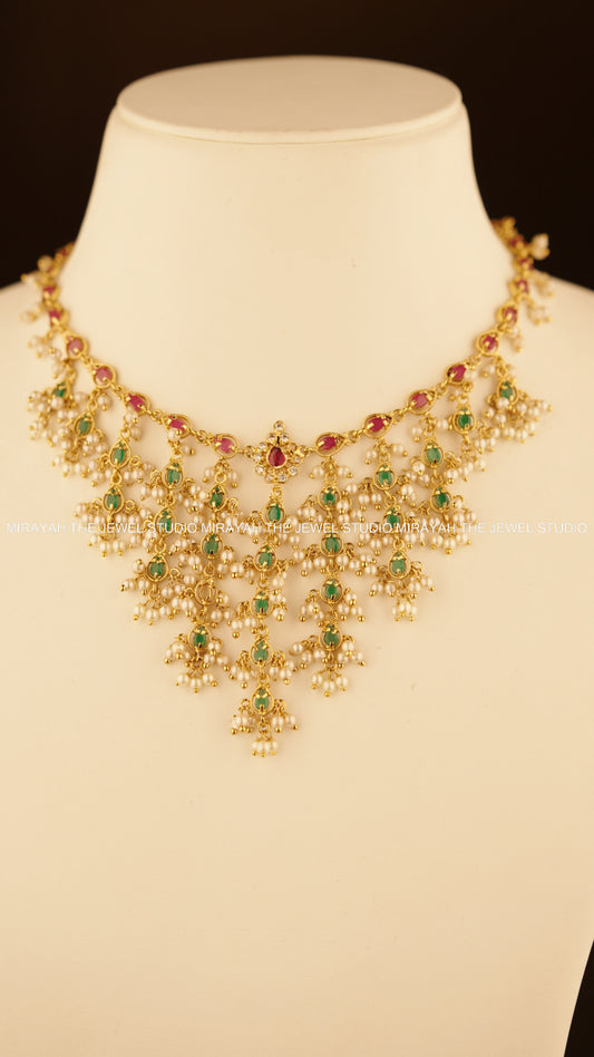 AURELIA CASCADE NECKLACE