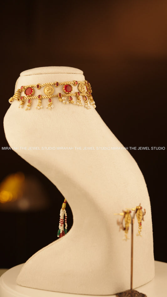 MANIMALA CHOKER - RED