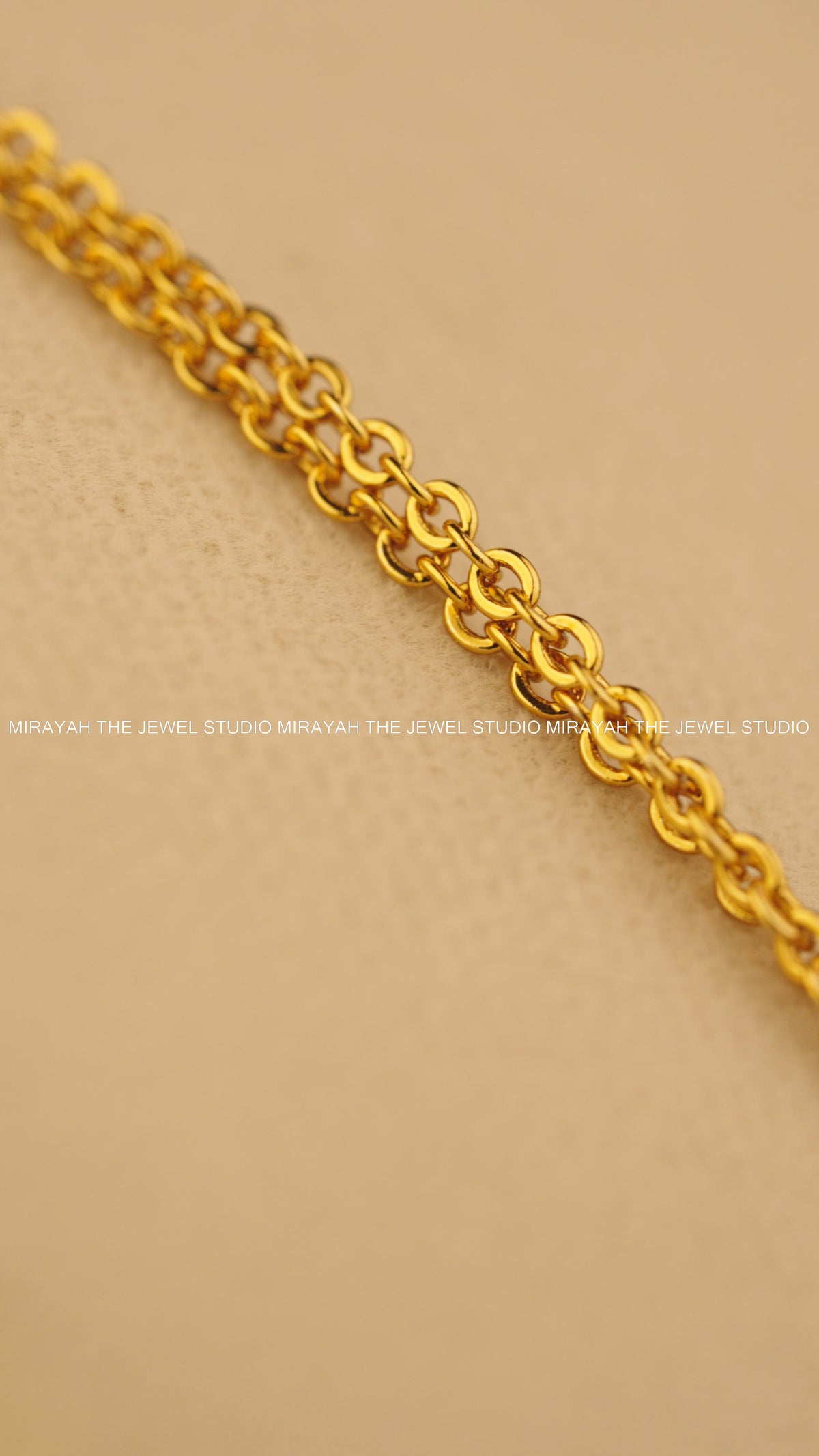 GOLDEN LAKSHMI LOTUS NECKLACE