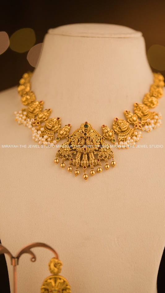 PREMIUM RAJAVALLI NECKLACE