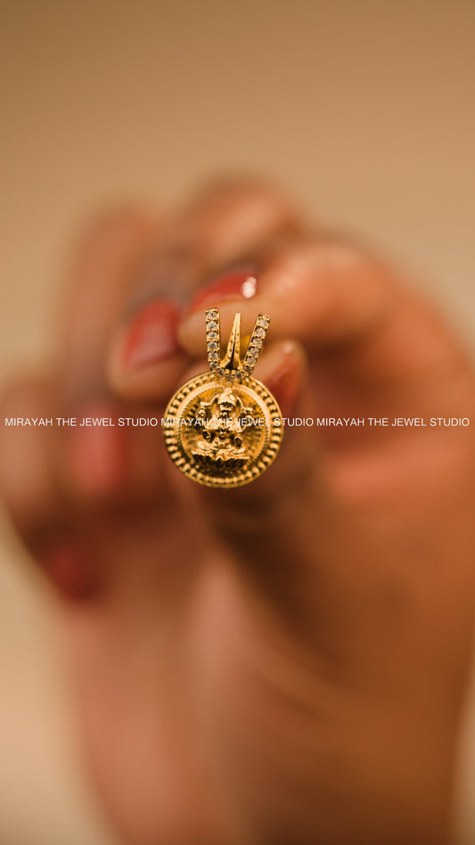 TIRUMALA CROWN EARRINGS