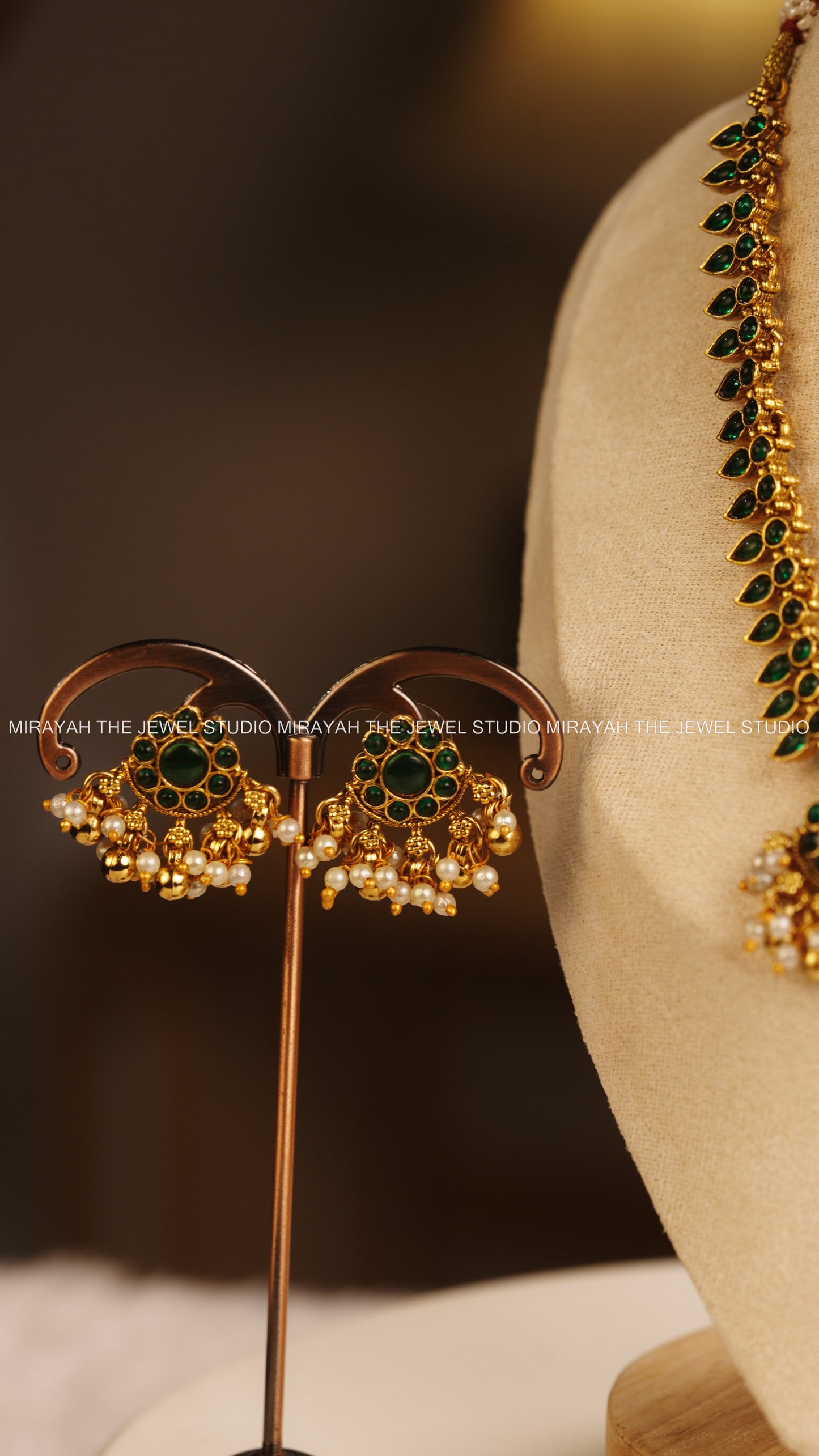 MINIMAL MANGO NRCKLACE - GREEN