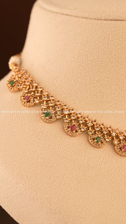 SAANVI PREMIUM AD NECKLACE