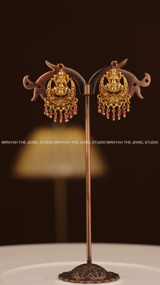 SRI VARNAM JHUMKA - RUBY