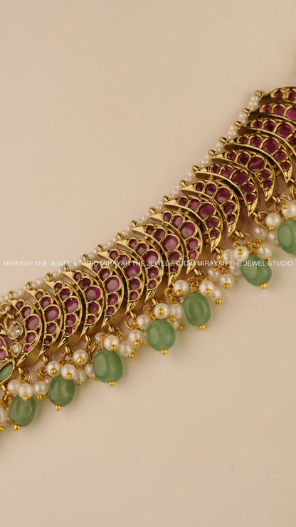 PREMIUM MANIKYA TARANGINI NECKLACE