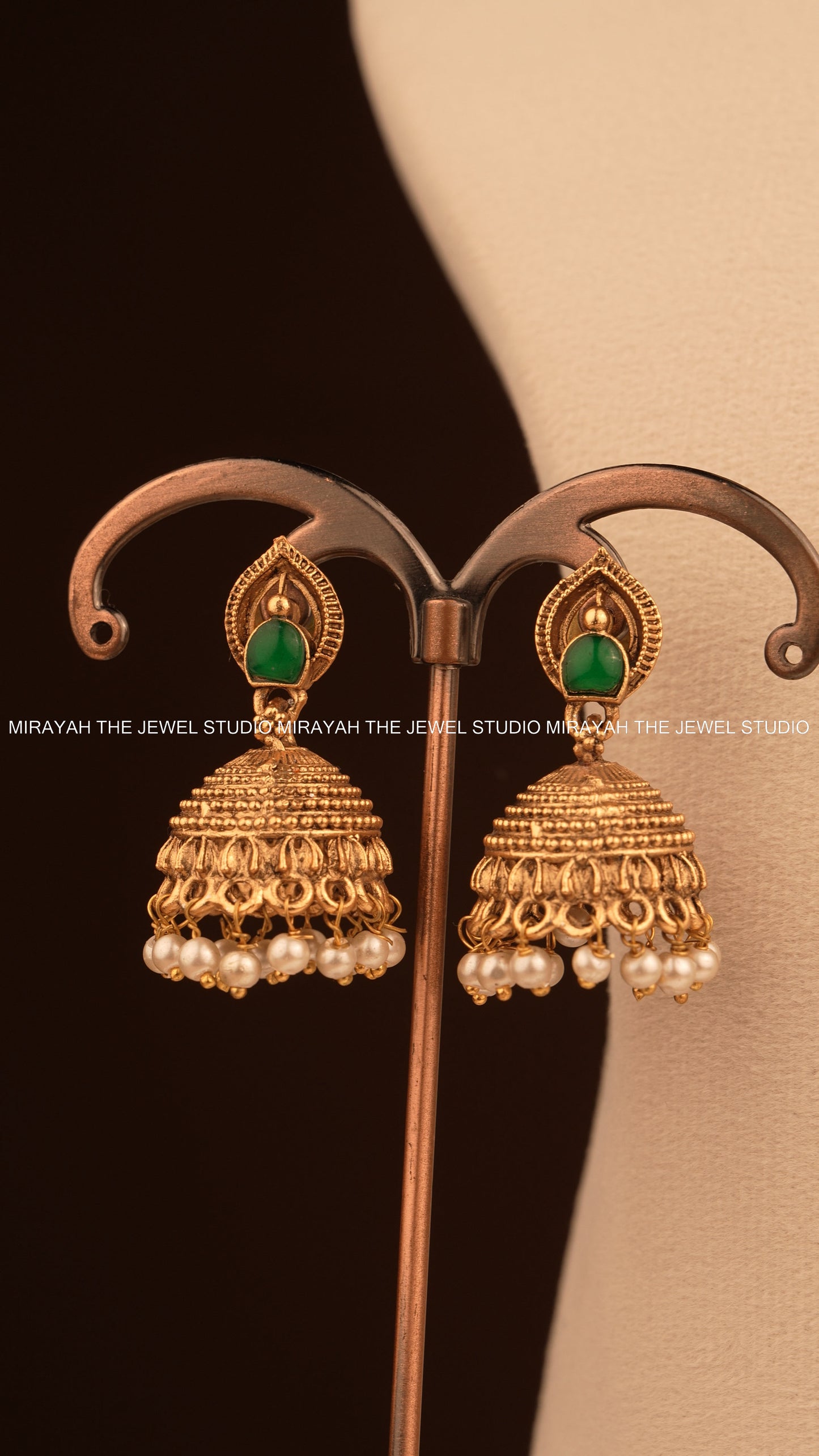 LAKSHYA GUTTAPUSALU CHOKER - GREEN