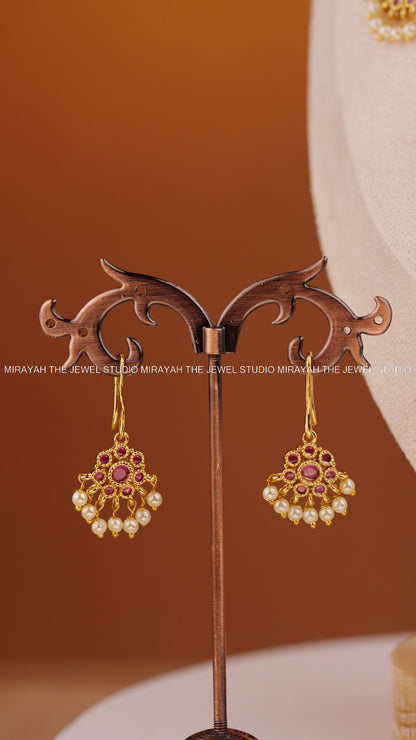 TWILIGHT FLOWERS NECKLACE - PINK