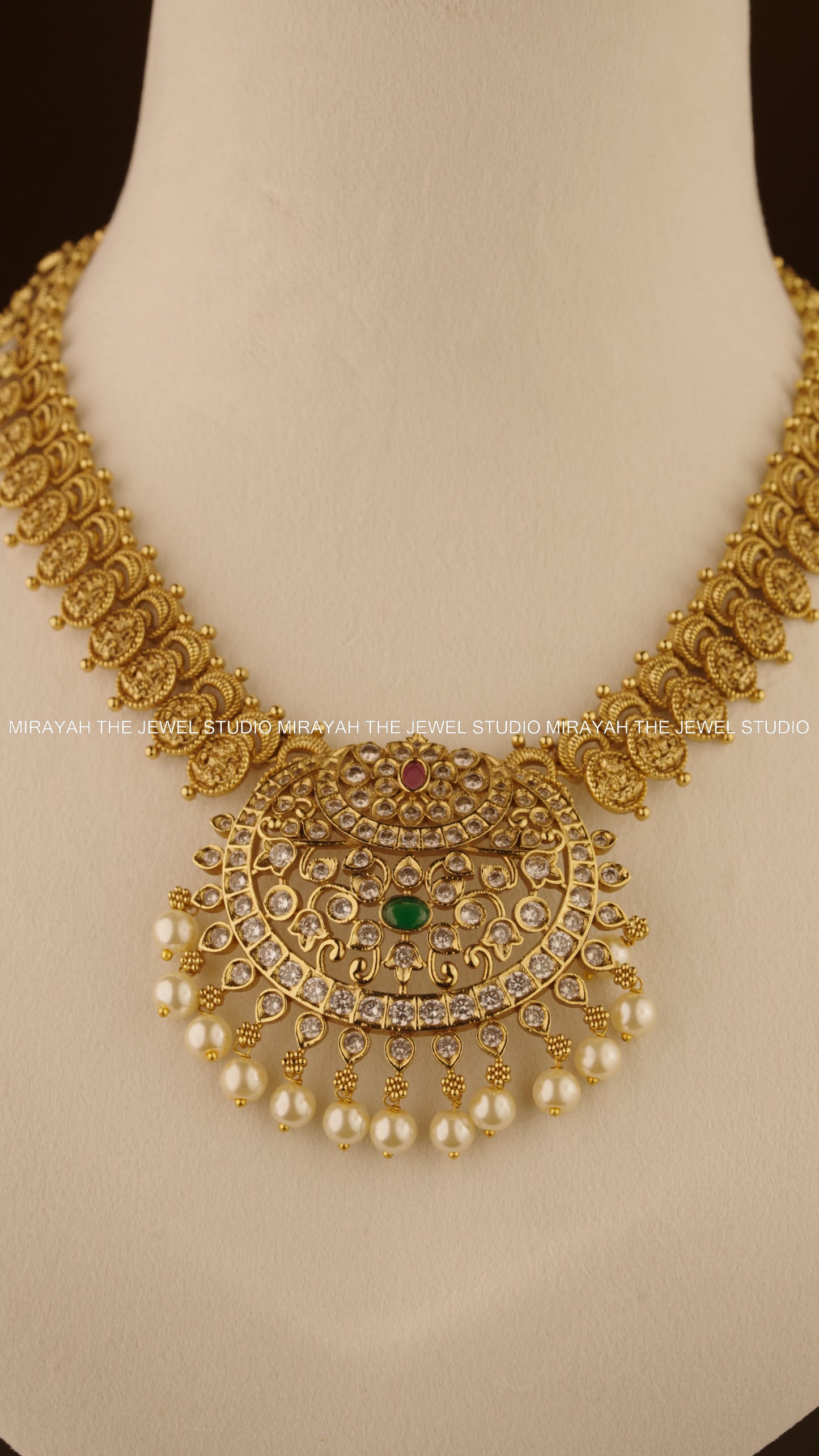RATNA CHANDRIKA NECKLACE /MID HARAM