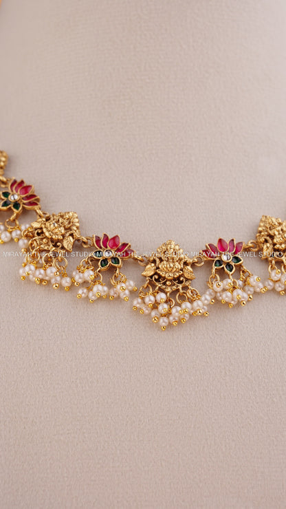 PADMA RAGINI PEARL NECKLACE