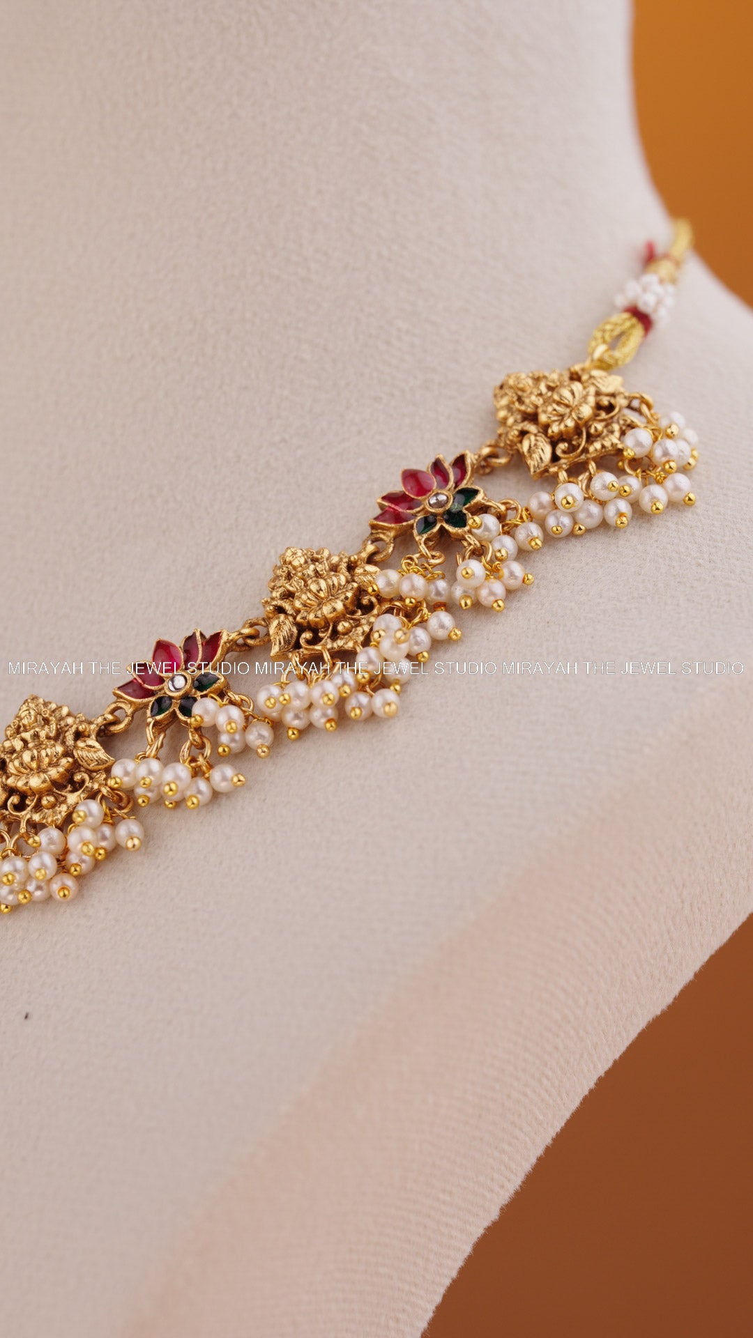 PADMA RAGINI PEARL NECKLACE