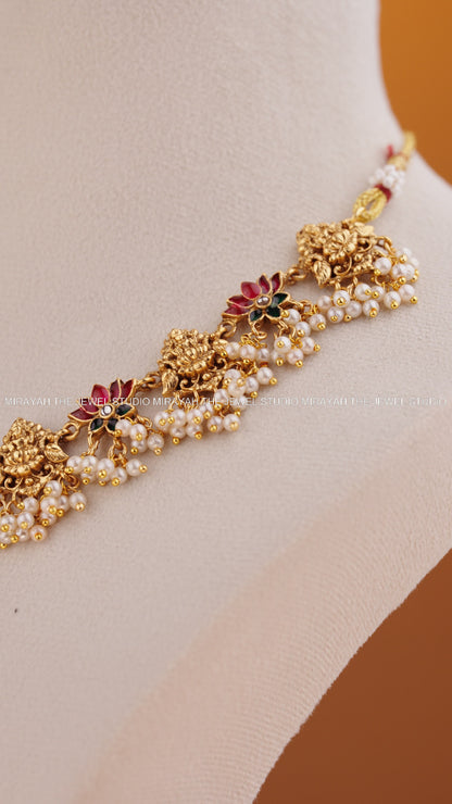 PADMA RAGINI PEARL NECKLACE