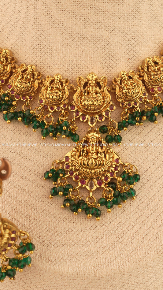 PREMIUM LAKSHMI PRATIMA NECKLACE