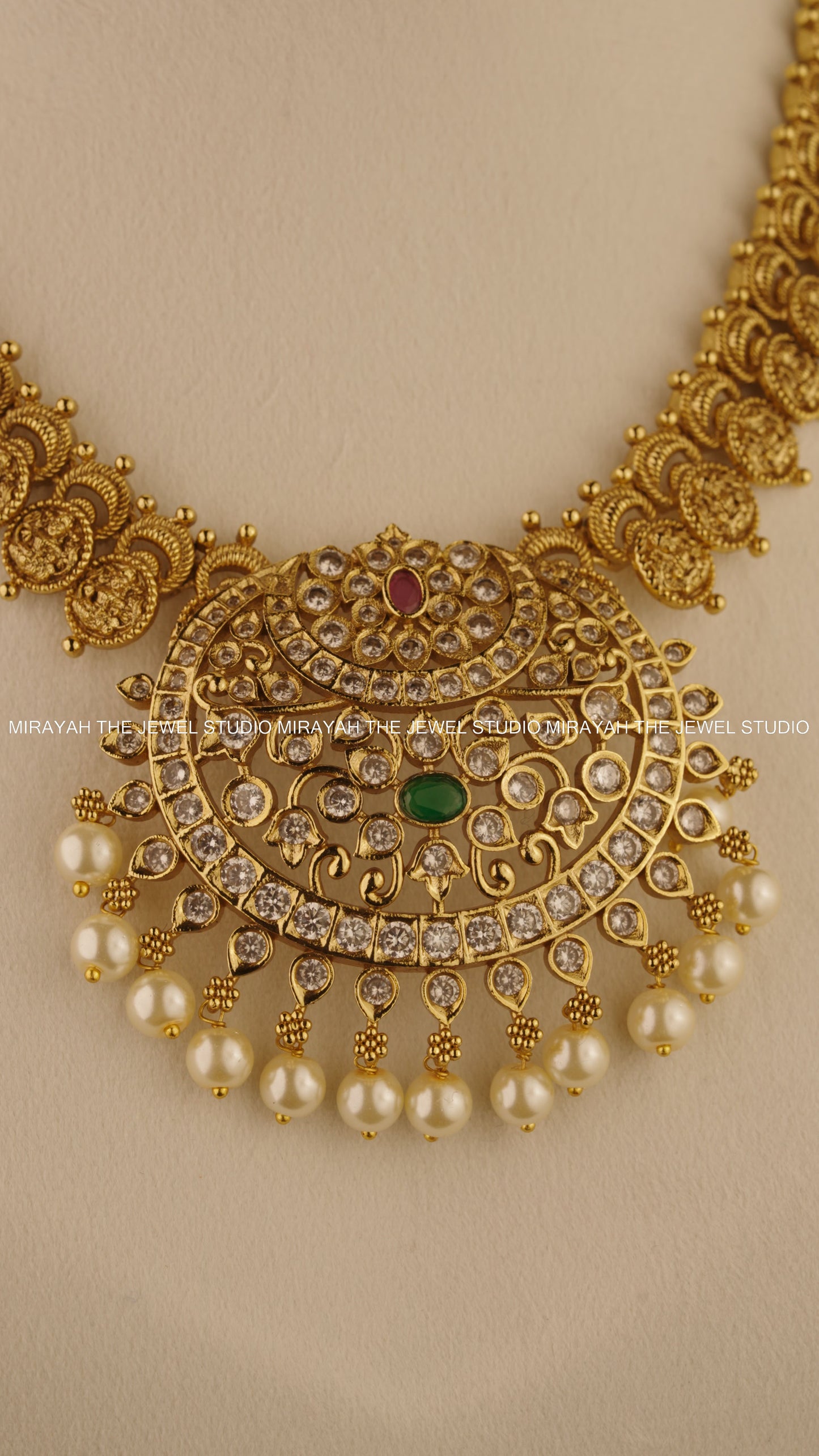 RATNA CHANDRIKA NECKLACE /MID HARAM