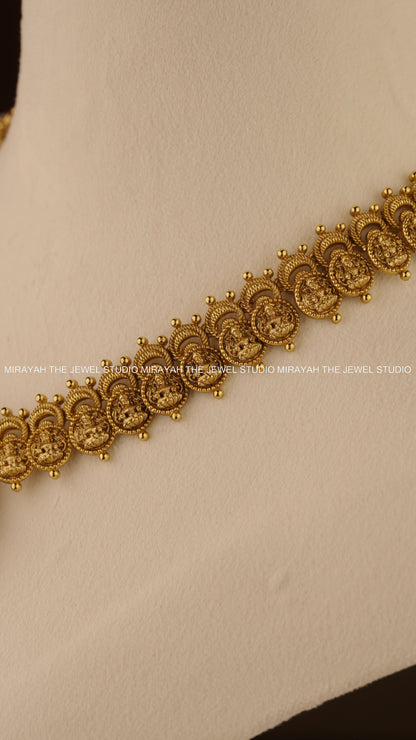 RATNA CHANDRIKA NECKLACE /MID HARAM