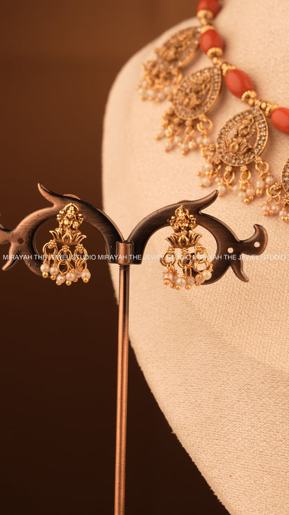CORAL DEVI NECKLACE