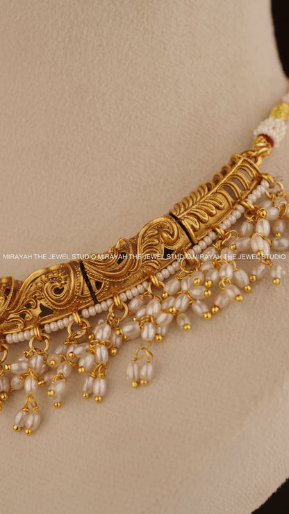 RAJAMALLIKA PEARL NECKLACE