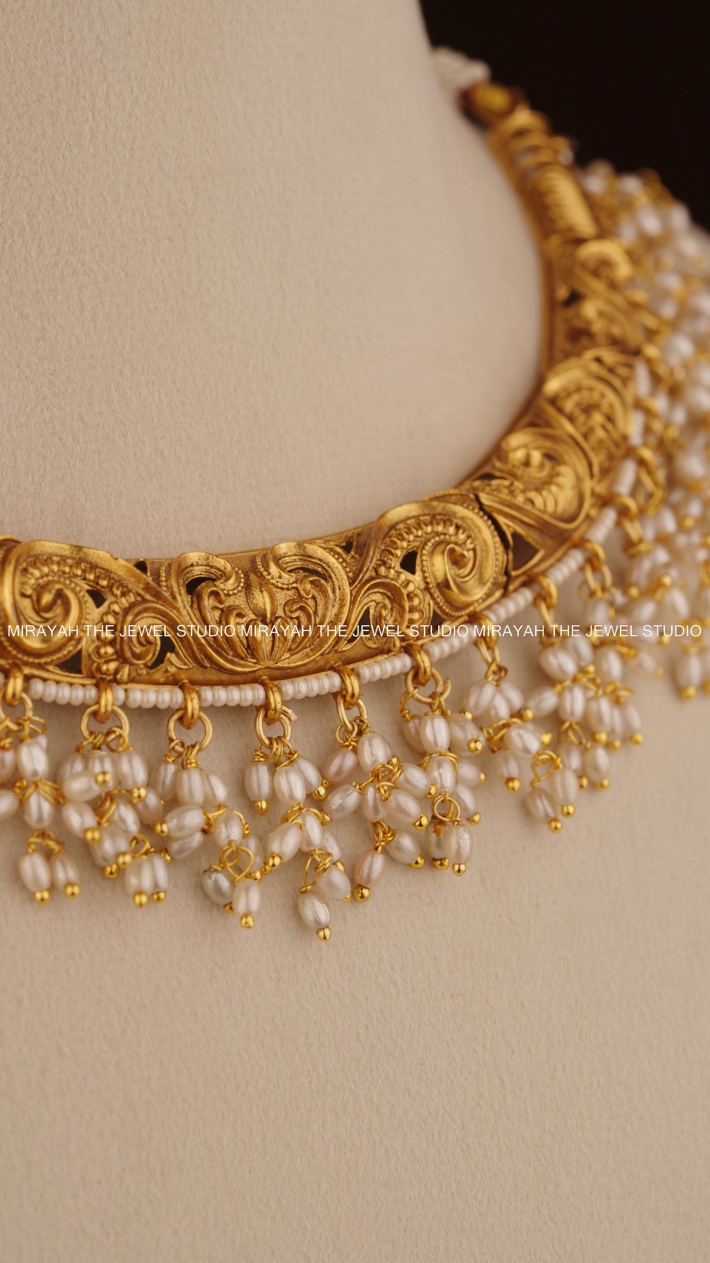 RAJAMALLIKA PEARL NECKLACE