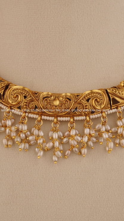 RAJAMALLIKA PEARL NECKLACE