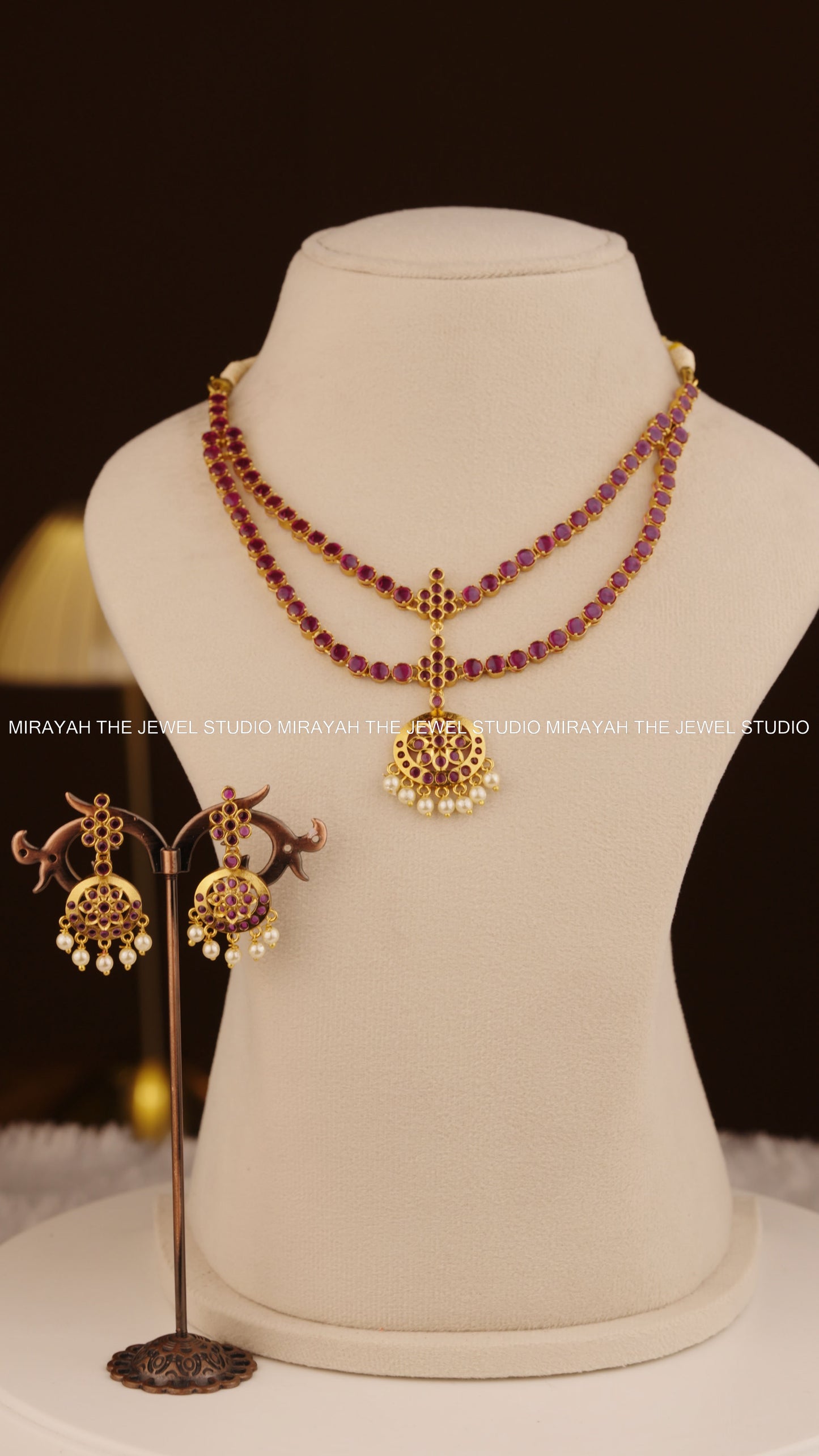 PREMIUM HERITAGE ATTIGAI - RUBY