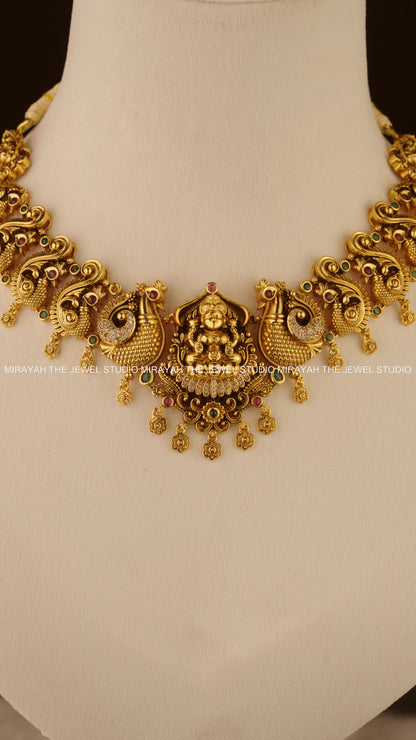 PREMIUM RAJ MAYURAM NECKLACE
