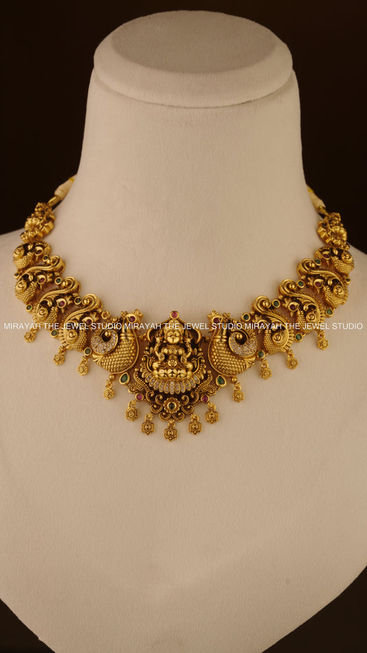 PREMIUM RAJ MAYURAM NECKLACE