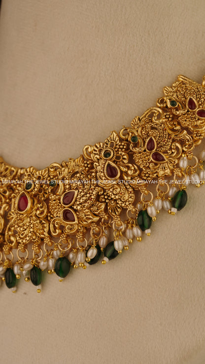 RANJINI PEACOCK NECKLACE
