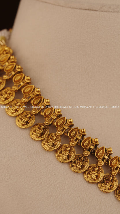 MARAGATHA MAYURI NECKLACE