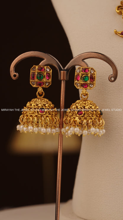 MARAGATHA MAYURI NECKLACE