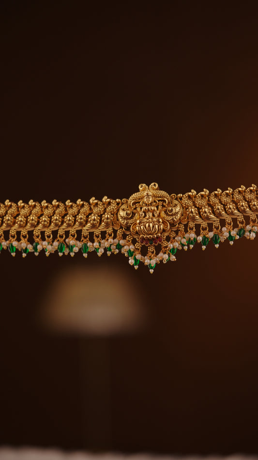 KANCHANA MAYIL HIPCHAIN - GREEN