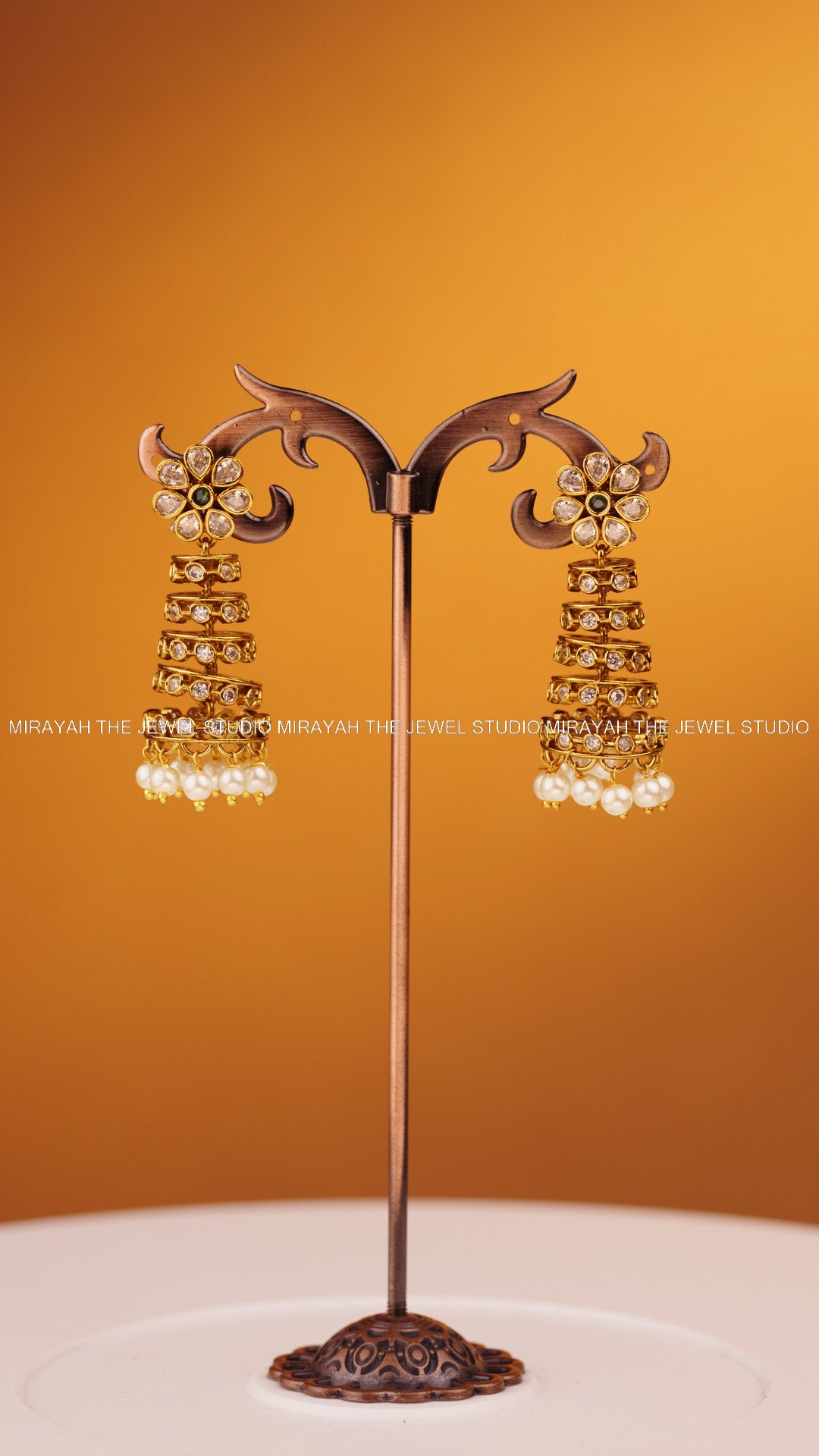 DAZZLE BLOOM AD JHUMKA