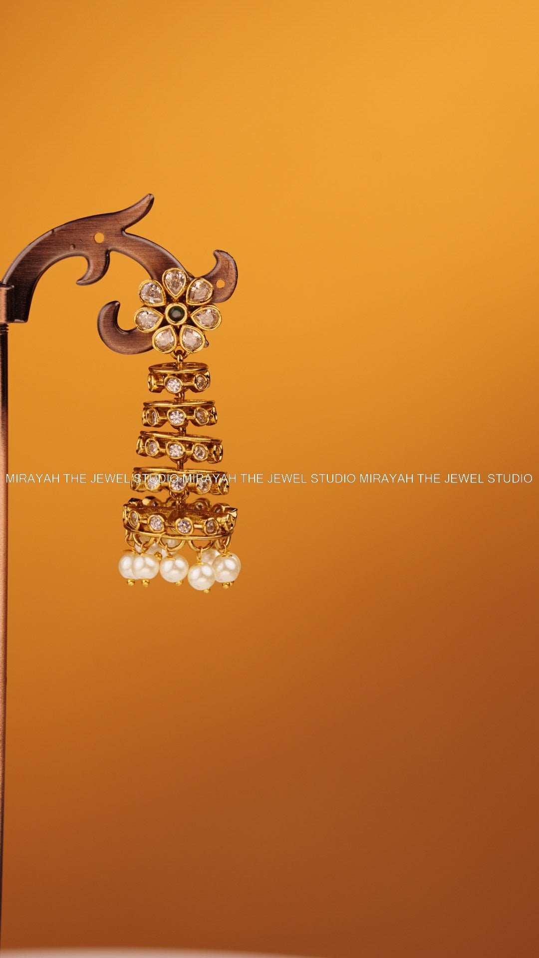 DAZZLE BLOOM AD JHUMKA